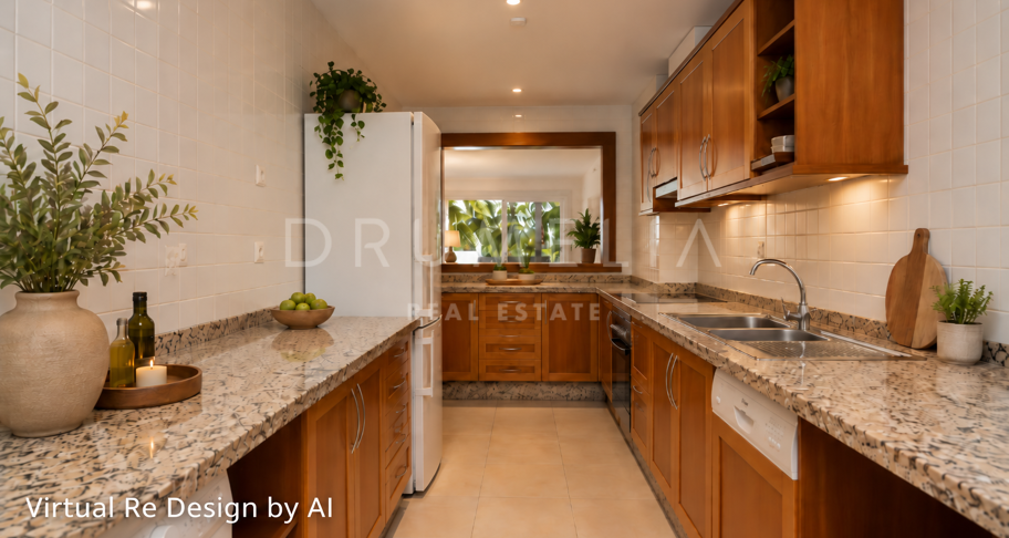 Apartment mit seitlichem Meerblick in Las Tortugas de Aloha, Nueva Andalucía