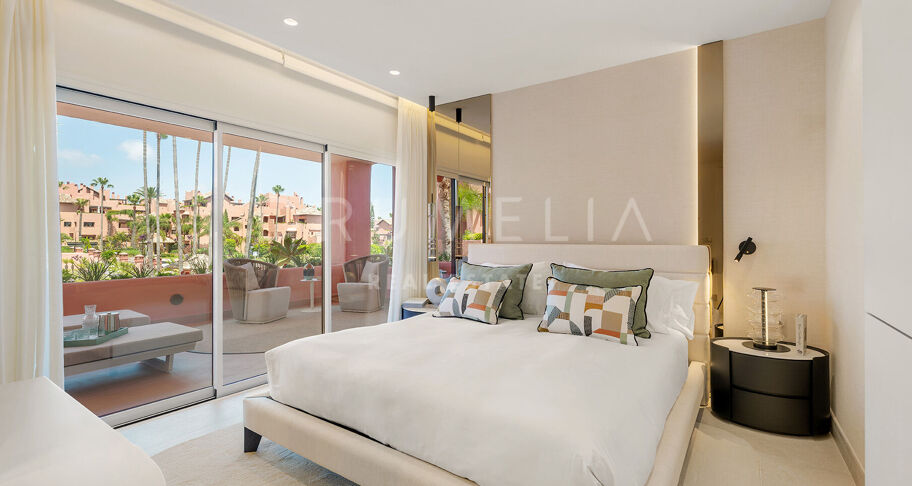 Verfijnd appartement aan het strand, New Golden Mile