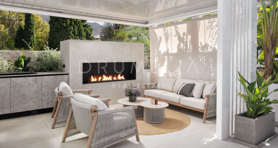 Contemporary Duplex Penthouse with an Exceptional Rooftop Terrace