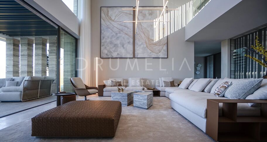 Brand-New Villa with Partial Sea Views in La Zagaleta, Benahavís