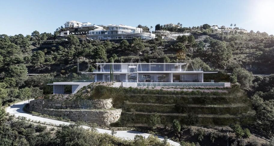 Brand-New Villa with Partial Sea Views in La Zagaleta, Benahavís