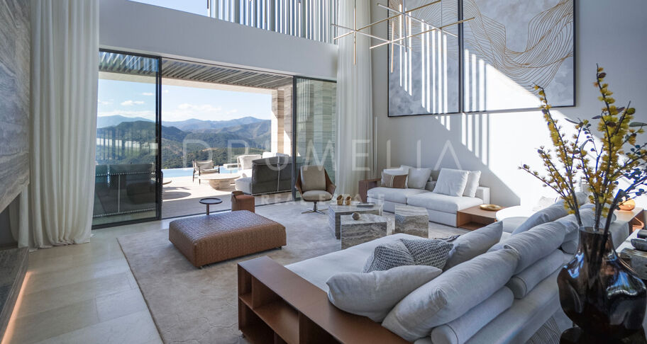 Brand-New Villa with Partial Sea Views in La Zagaleta, Benahavís