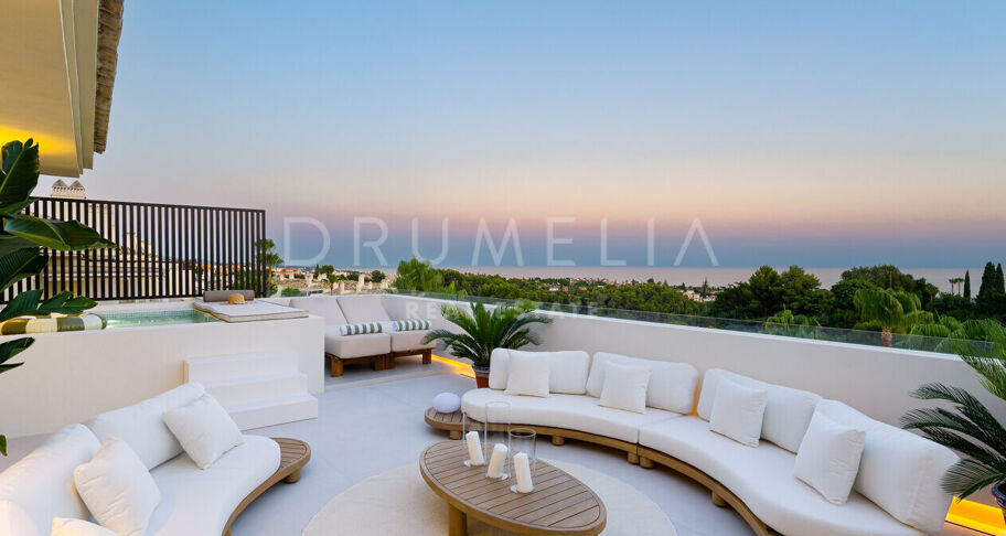 Luxury Penthouse with Sea Views in Sierra Blanca