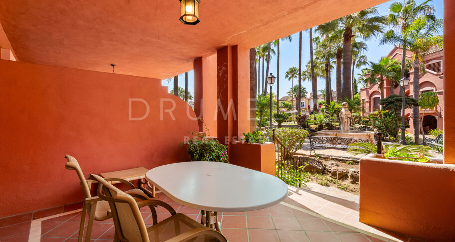 Élégant appartement en rez-de-chaussée avec vaste terrasse couverte à Vasari Resort, Nueva Andalucía
