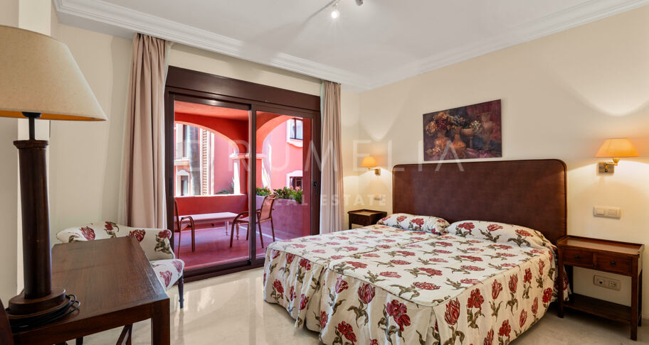 Élégant appartement en rez-de-chaussée avec vaste terrasse couverte à Vasari Resort, Nueva Andalucía