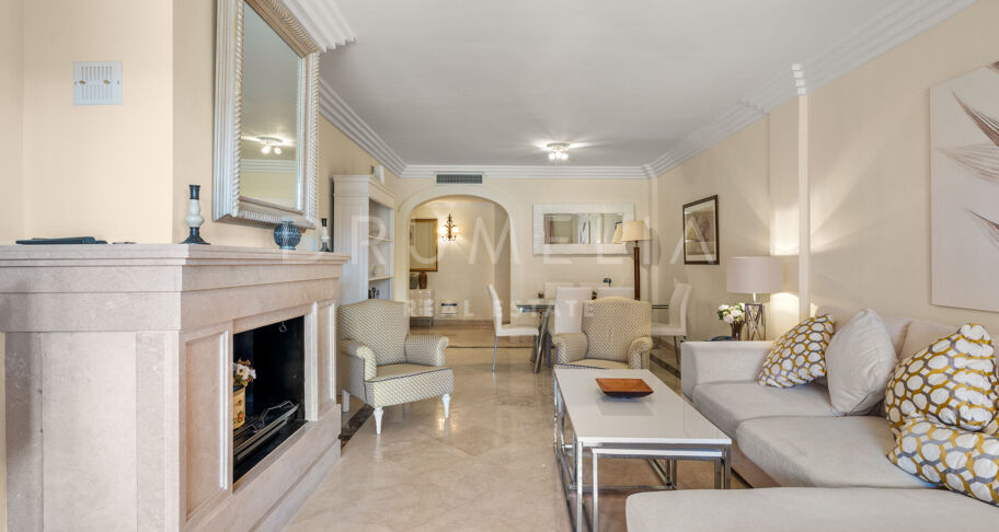 Élégant appartement en rez-de-chaussée avec vaste terrasse couverte à Vasari Resort, Nueva Andalucía