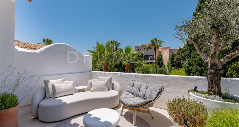 Elegant duplex-penthouse met ruime terrassen in een gewilde residentiële gemeenschap