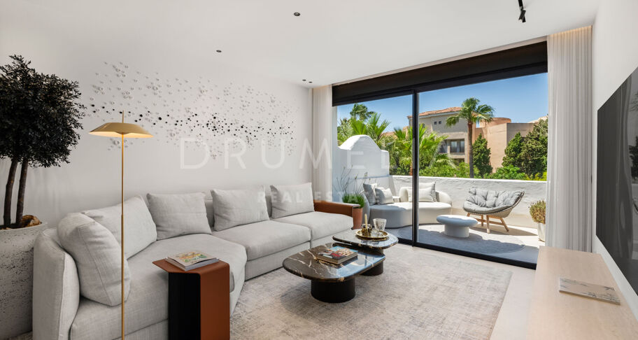 Elegant duplex-penthouse met ruime terrassen in een gewilde residentiële gemeenschap