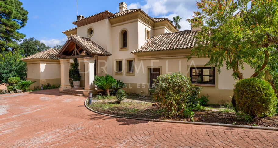 Luxury Mediterranean villa in La Zagaleta with additional plot with project for a second villa - Panoramic sea views in one of Europe's most exclusive gated communities