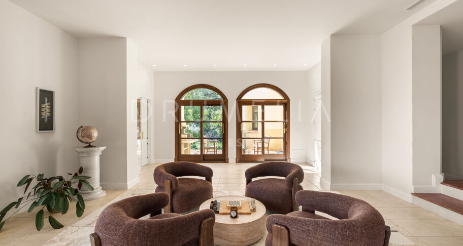 Luxury Mediterranean villa in La Zagaleta with additional plot with project for a second villa - Panoramic sea views in one of Europe's most exclusive gated communities