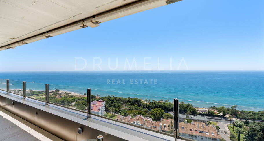 Exklusives Panorama-Penthouse in einer der begehrtesten Gegenden von Ost-Marbella