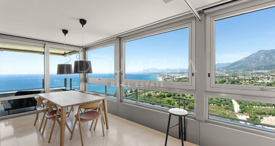 Exklusives Panorama-Penthouse in einer der begehrtesten Gegenden von Ost-Marbella