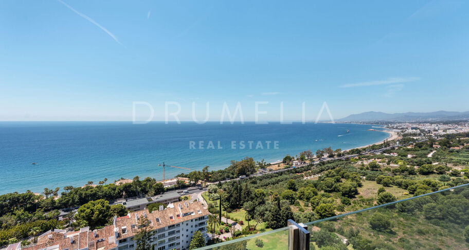 Exklusives Panorama-Penthouse in einer der begehrtesten Gegenden von Ost-Marbella