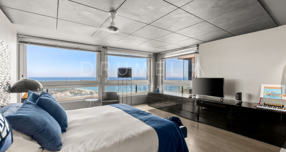 Exklusives Panorama-Penthouse in einer der begehrtesten Gegenden von Ost-Marbella