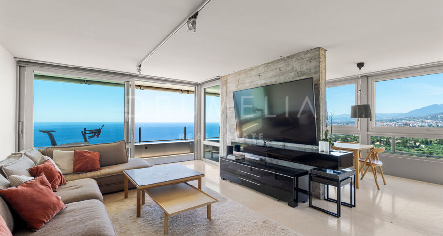 Exklusives Panorama-Penthouse in einer der begehrtesten Gegenden von Ost-Marbella