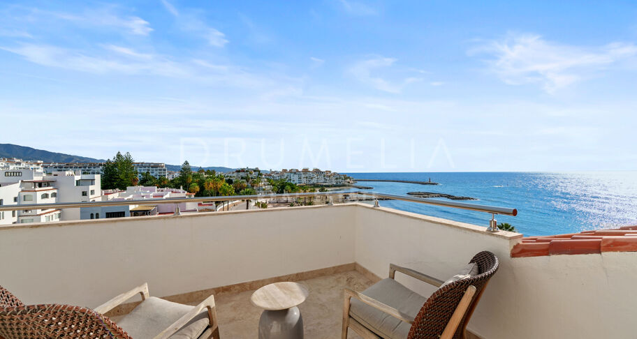 Appartement rénové en front de mer à Andalucía del Mar, Puerto Banús