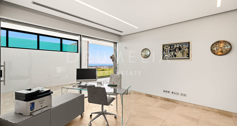 Villa Kasia - Contemporary villa with panoramic sea and mountain views