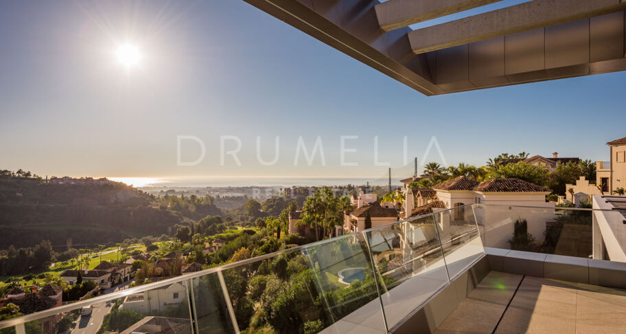 Villa Kasia - Contemporary villa with panoramic sea and mountain views