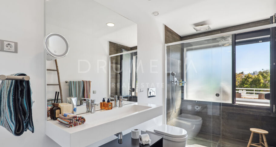 Townhouse met 3 slaapkamers en panoramisch uitzicht aan de Golden Mile