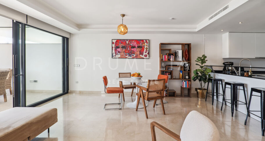 Townhouse met 3 slaapkamers en panoramisch uitzicht aan de Golden Mile