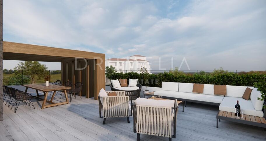 Proyecto de villa contemporánea con piscina y solárium en Elviria, Marbella Este