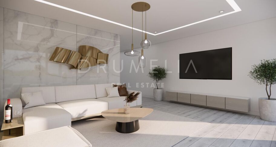 Proyecto de villa contemporánea con piscina y solárium en Elviria, Marbella Este