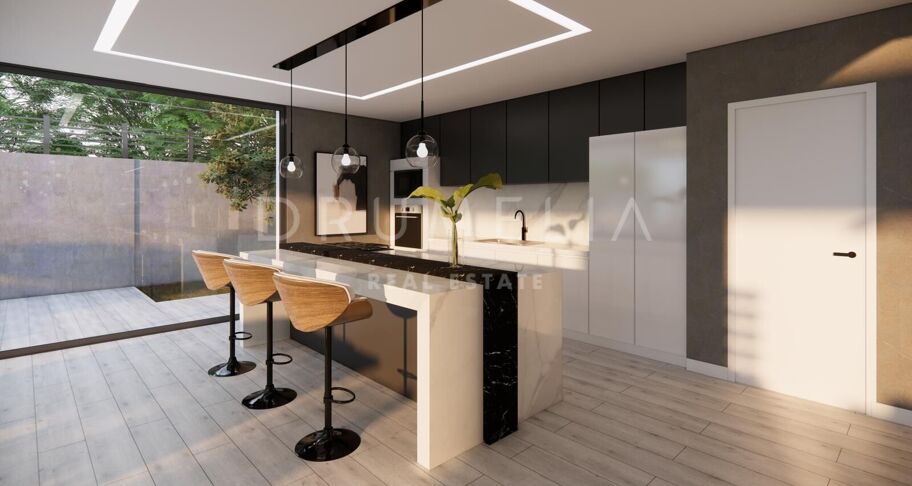 Proyecto de villa contemporánea con piscina y solárium en Elviria, Marbella Este