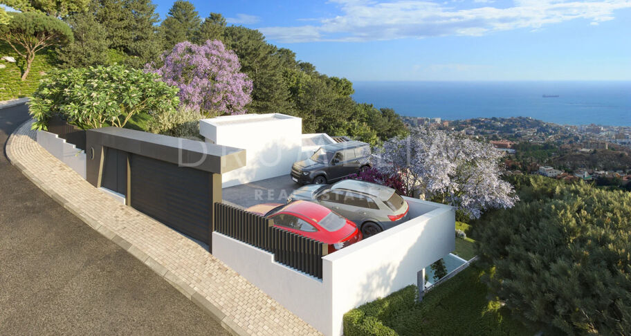 Moderne Luxusvilla in Pinares de San Antón, Málaga Ost