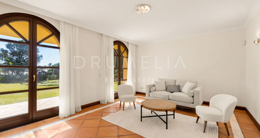 Villa i La Zagaleta, Benahavís med Panoramautsikt og Privatliv