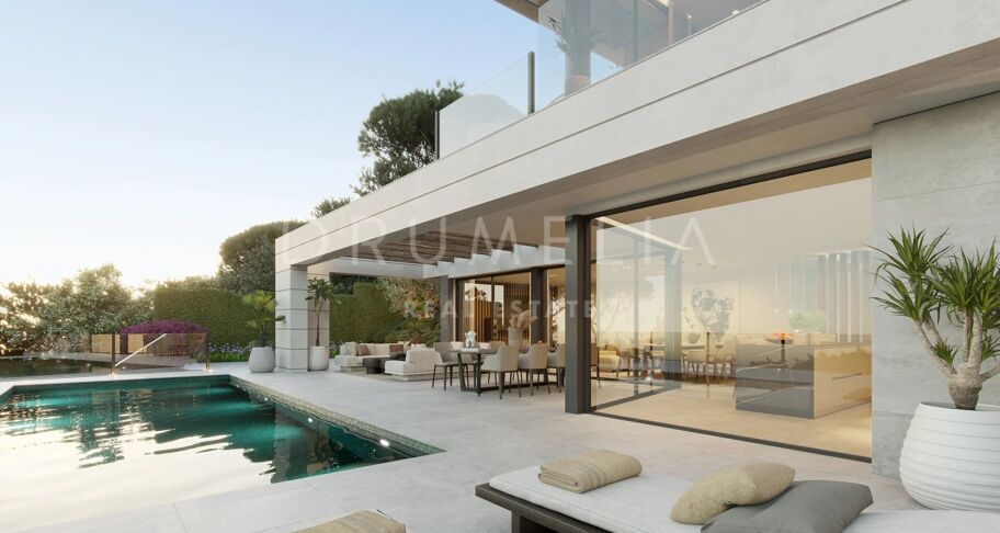 Exklusiv modern villa med havsutsikt och maximal komfort i Málaga