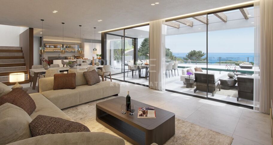 Exklusiv modern villa med havsutsikt och maximal komfort i Málaga