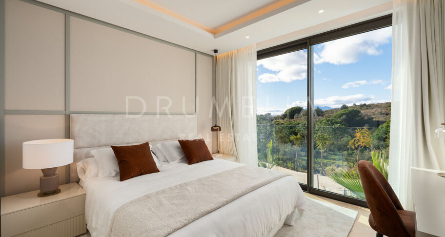 Villa de luxe avec vue mer à Marbella Hill Club