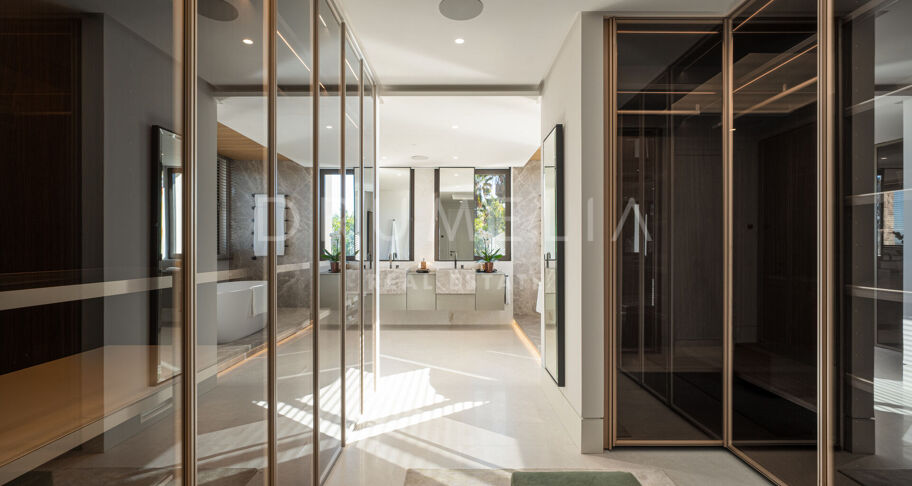 Villa de luxe avec vue mer à Marbella Hill Club