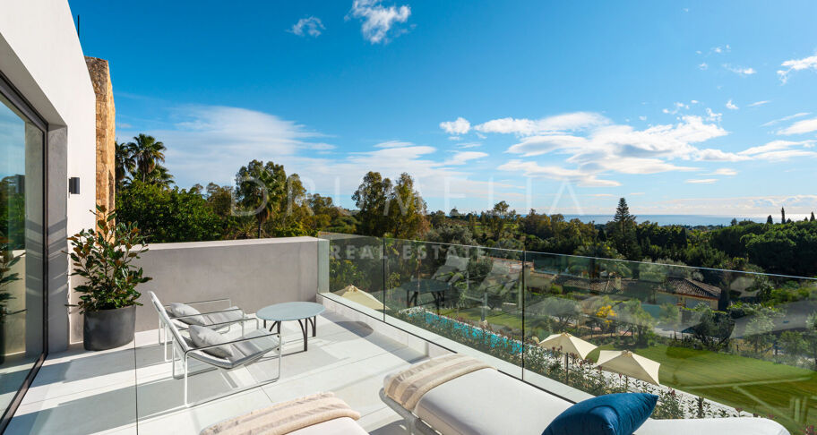 Villa de luxe avec vue mer à Marbella Hill Club
