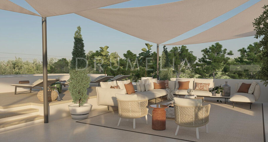 Villa de luxe avec vue mer à Marbella Hill Club