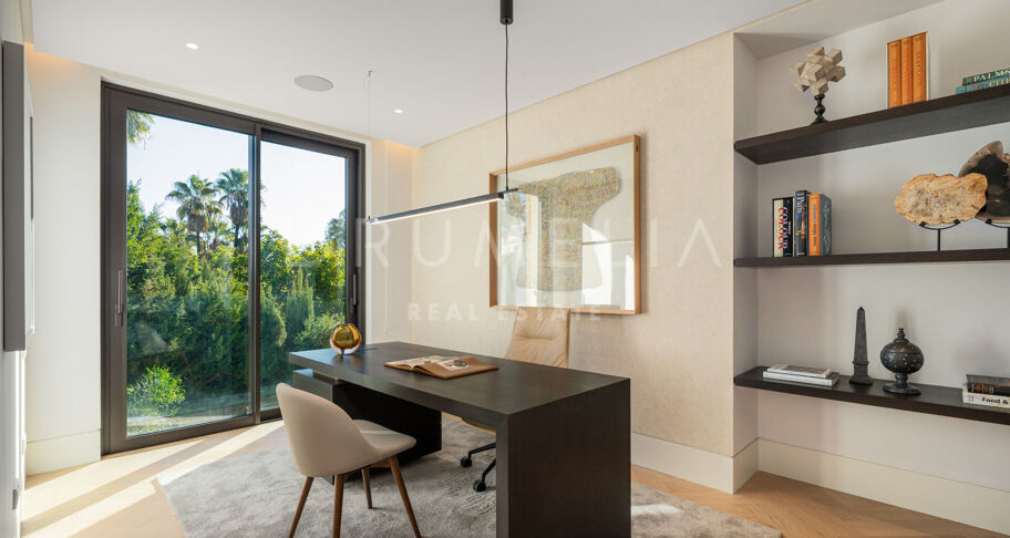 Villa de luxe avec vue mer à Marbella Hill Club