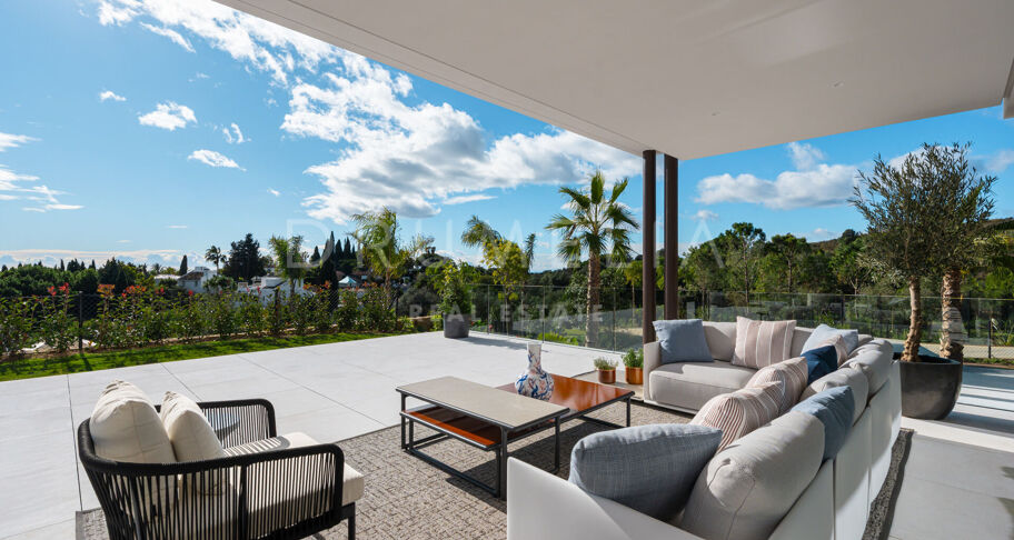 Villa de luxe avec vue mer à Marbella Hill Club