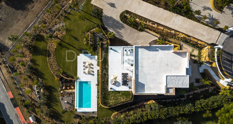 Villa de luxe avec vue mer à Marbella Hill Club