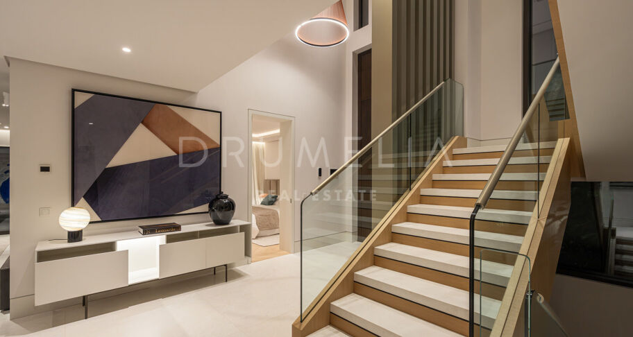 Villa de luxe avec vue mer à Marbella Hill Club