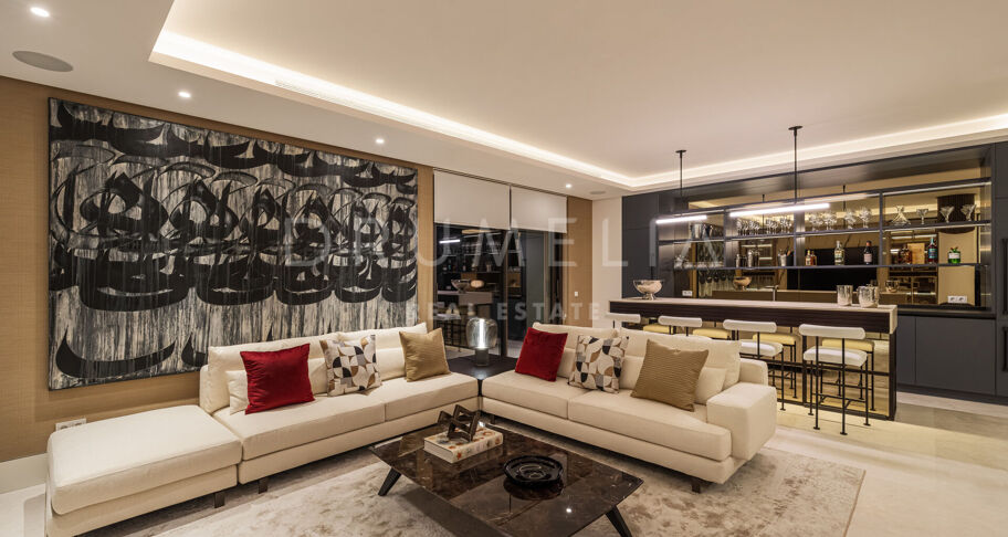 Villa de luxe avec vue mer à Marbella Hill Club