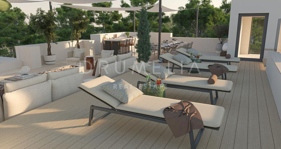 Villa de luxe avec vue mer à Marbella Hill Club