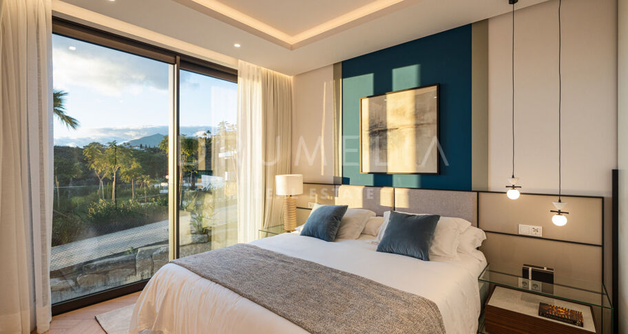 Villa de luxe avec vue mer à Marbella Hill Club