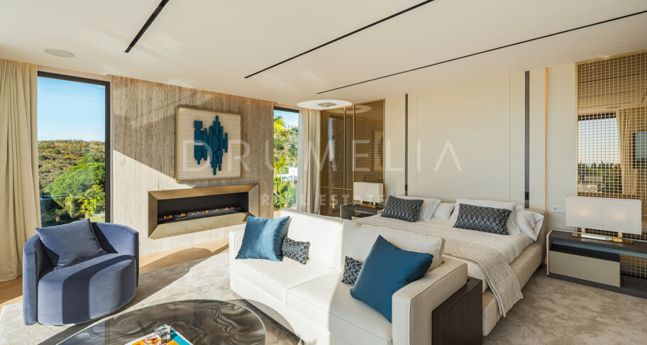 Villa de luxe avec vue mer à Marbella Hill Club