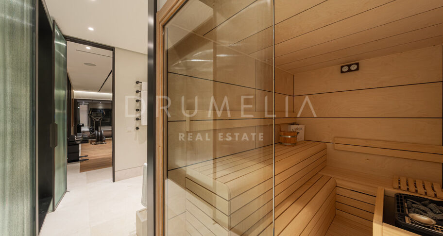 Villa de luxe avec vue mer à Marbella Hill Club