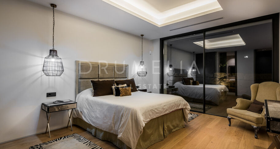 Enastående ny modern lyxvilla, Golden Mile, Marbella