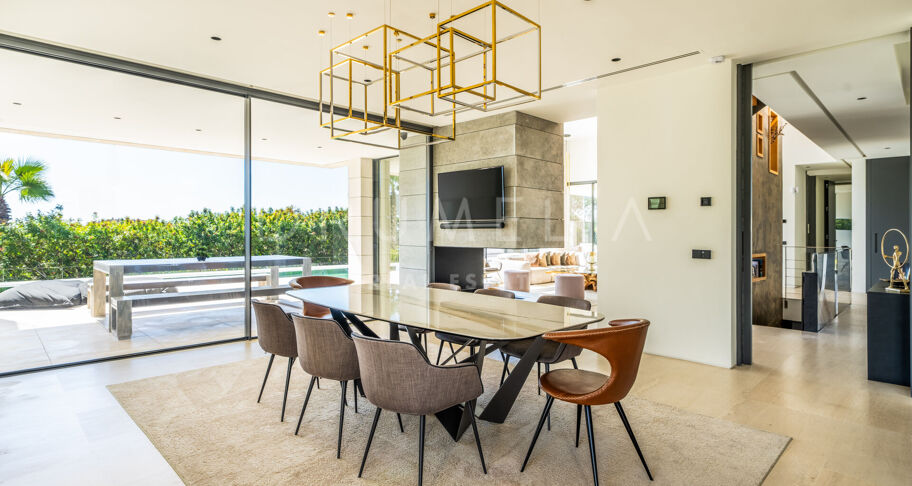 Enastående ny modern lyxvilla, Golden Mile, Marbella