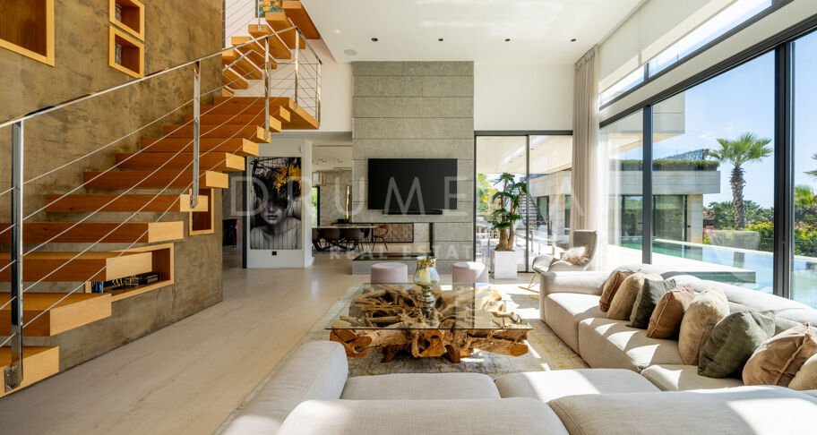 Enastående ny modern lyxvilla, Golden Mile, Marbella
