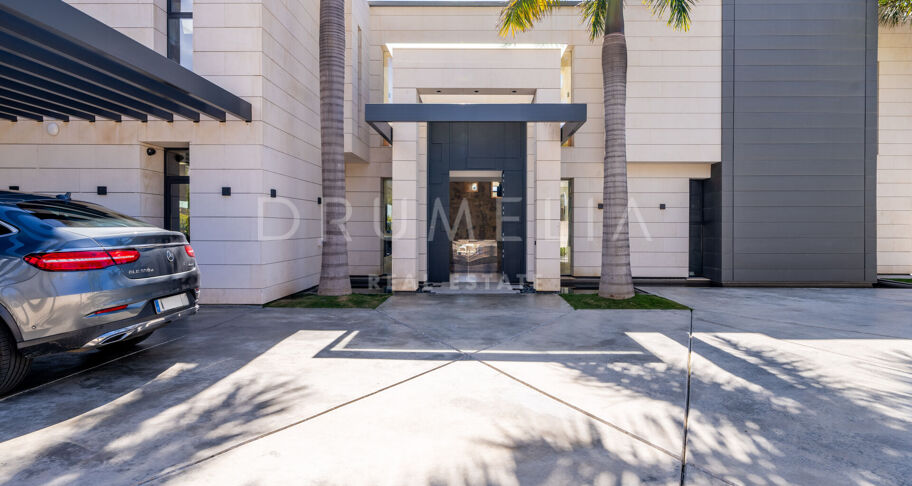 Enastående ny modern lyxvilla, Golden Mile, Marbella