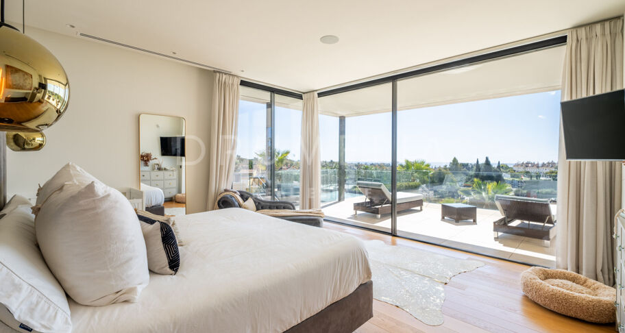 Enastående ny modern lyxvilla, Golden Mile, Marbella