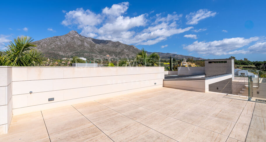 Enastående ny modern lyxvilla, Golden Mile, Marbella